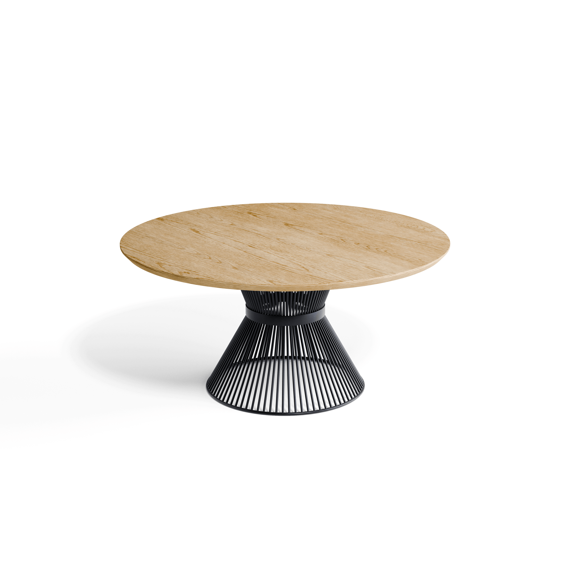 Aubytes Oak Circular Dining Table